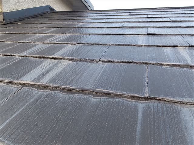 雨染みが発生したカラーベスト